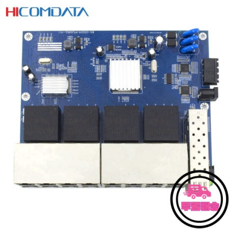 HICOMDATA 기가비트 이더넷 스위치 산업용 PCBA 18 포트 2 SFP RJ45 1000mbps