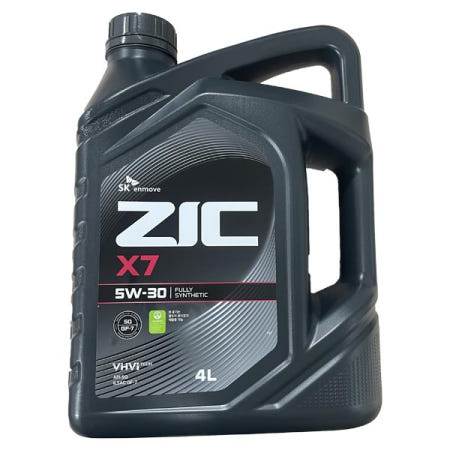 SK엔무브 지크 ZIC X7 5W30 SQ 4L 가솔린 엔진오일