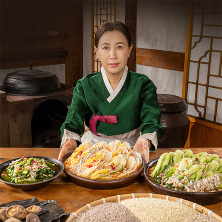 이인화명인 오색보리김치 5kg 3종 청정 남해 국내산 국산 알배추 얼갈이 나박김치 홈쇼핑