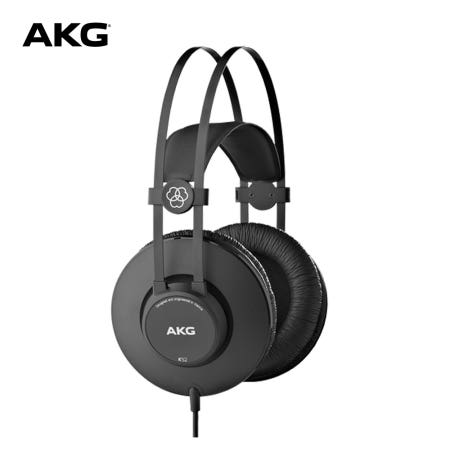 AKG K52 밀폐형 헤드폰 / 스튜디오용 하이파이 음악 감상 게임 영상 편집