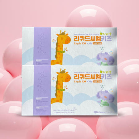 네이처스팜 리퀴드씨엠 리퀴드씨엠키즈 집중력 영양제 60포, 2개