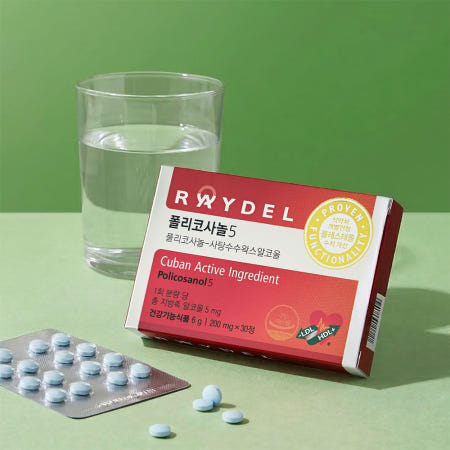 레이델 폴리코사놀5 200mg, WY, 30정, 5개