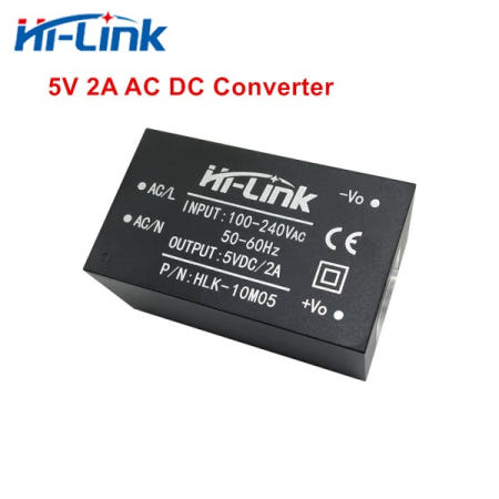 무료  하이 링크 220v 5V 10W 2A 절연 스위칭 스텝 다운 전원 공급 장치 모듈 컨버터 HLK-10M05