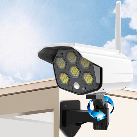 [Wendy Led Lighting]태양광 LED 센서등 모형 CCTV 감시카메라 방범카메라 조명