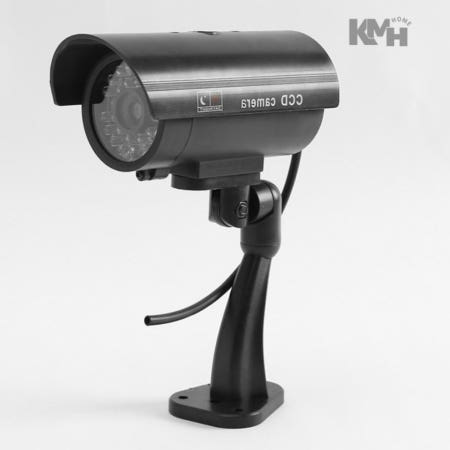 [동글협력사]모형 CCTV LED 무인 방범용 감시 사각지대 벽면 거치형
