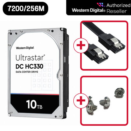 WD 울트라스타 HC330 7200RPM 256MB CMR방식 5년보증 10TB