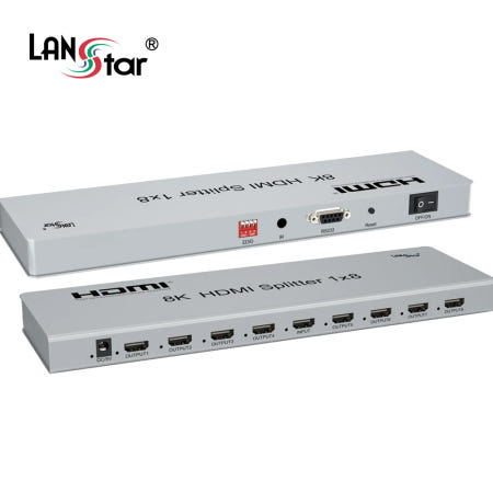 [라인업시스템]랜스타 LS-HDSP8K8 HDMI2.1 8K스플리터