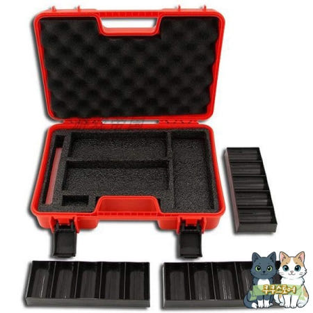 [해외]300PCS 포커 칩 케이스 고품질 PP 카지노 독점 보관 상자 컨테이너 휴대 도박 하우스 토큰 가방