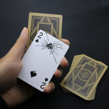 [해외]애니메이션 포커 카드 하이 핀 올드맨 레오 콘스탄틴 Pinochle 코스프레 무대 소품 게임