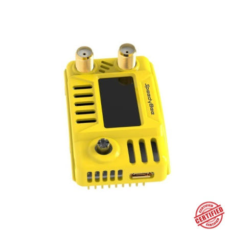 스피디비 5.8GHz 48CH 듀얼 수신기 OLED 지원 펌웨어 업데이트 그라운드 스테이션 모듈 (팻샤크 ORQA FPV 고글용)