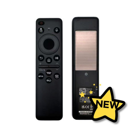 [해외]100% 호환  호환 TV 음성 태양 전지 충전식 리모컨 Q90D QNX1D S85D DU8000 용 BN59-01455A TM2360E 2024