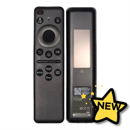 [해외]100% 호환  BN59-01455A TM2360E 2024  호환 TV용 음성 태양광 충전 리모컨 Q90D QNX1D S85D DU8000