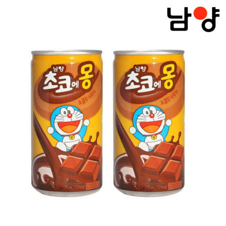 남양 초코에몽 175mlx30캔 코코아 초코음료