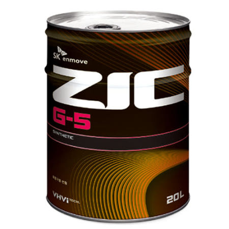 SK엔무브 ZIC G-5 80W90 후륜기어오일, 수동미션오일 20L