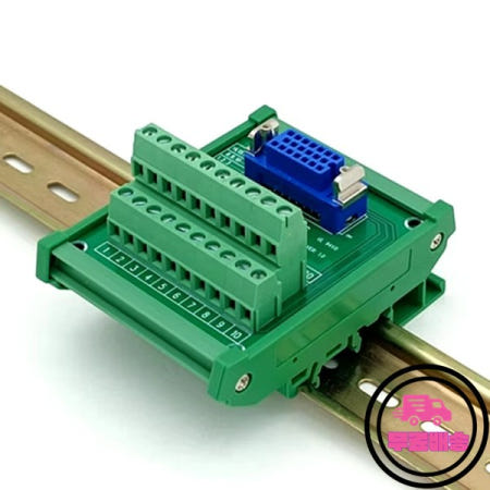 MR-20F DIN 레일 마운트 인터페이스 모듈 수 헤더 브레이크아웃 보드 I/O 터미널 블록 커넥터.