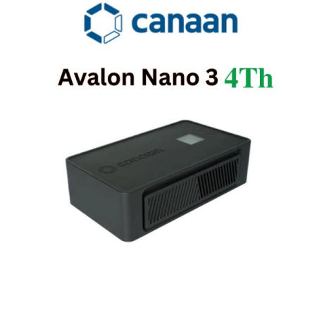 오. 빠른  2개 구매 시 무료 제공 New Canaan Avalon Nano 3 (4Th/s) SHA-256 140W 비트코인   채굴기 Btc