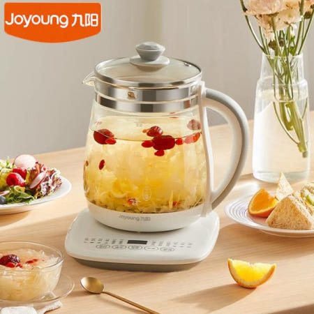 Joyoung 다기능 전기 주전자 건강 보존 냄비 800W 고속 가열 끓이는 차 수프 1.5L DGD1506BQ