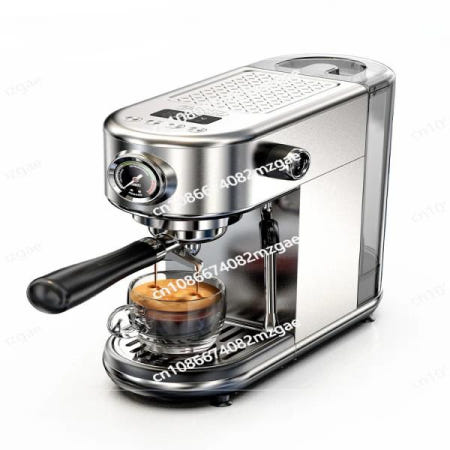 20Bar 반자동 에스프레소 커피 머신 온도 조절 가능한 콜드/핫 슈퍼 슬림 메이커 카푸치노 H10B