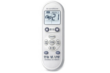 [호환]  PQ08DDWAN 사용 이동식 에어컨 만능 리모컨 (냉난방)