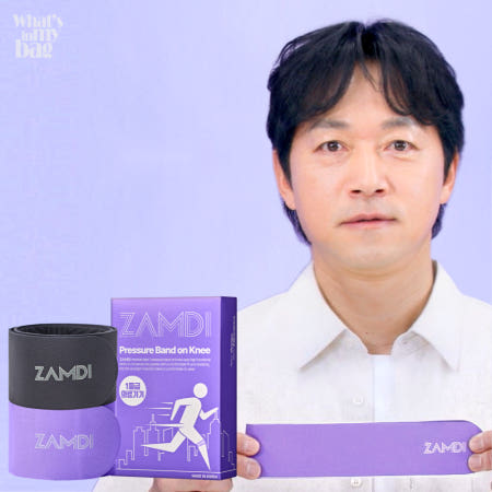 (의료기기) 잠디 메디컬 N-밴드 김남일 러닝 무릎 보호대 슬개골 슬개건 무릎 보호대 등산