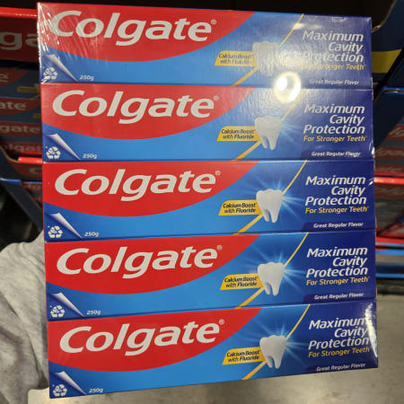 콜게이트 그레이트 레귤러 치약 250g X 5개 코스트코