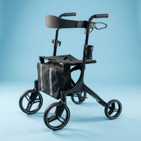 인천복지용구 성인용보행기 액티브프리 OP5 카본 노인보행기 롤레이터 유모차 보행보조기