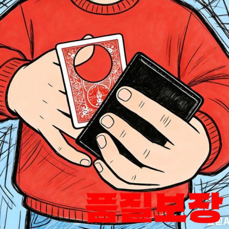 양자 구멍 마술 소품 이동하는 클로즈업 게임 바 트릭 포커 카드