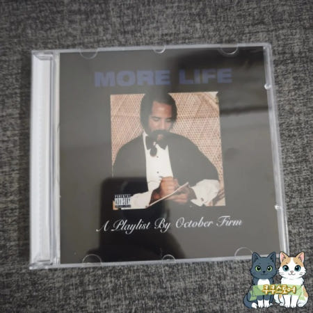 [해외]랩드레이크 음악 CD 모어 라이프 A 플레이리스트 바이 옥토버 펌 앨범 패션프루트 뮤직 레코드 코스프레 워크맨 자동차 사운드트랙 박스 선물