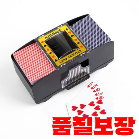 자동 카드 셔플링 머신 1/2 덱 전기 포커 USB 배터리 게임용 홈 파티용