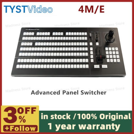 TYST 4M/E 고급 VMIX 제어판 스위치 패널 키보드/실시간 라이브 슬로우 모션 재생 시스템 방송
