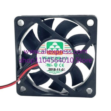 MGA6012MB-A15 6015 팬용 6CM 팬 12V 0.18A 냉각 팬