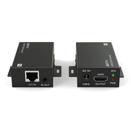 [이지넷유비쿼터스]리파인H1 HDMI 리피터 150M UTP 거리연장기 익스텐더 송수신기 세트 1170HDC