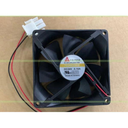 FD249225HB용 LZ 1PC 90x90x25mm 2핀 DC 24V 0.16A 축 냉각 팬