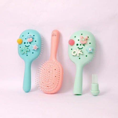 서규몬 두피 마사지 볼륨 헤어 브러쉬 쿠션빗 헤어브러시 브러쉬빗