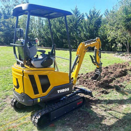 토로스 산업용 미니 트렌처 맞춤형 굴삭기 1.6톤 판매 유압식