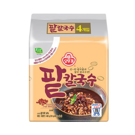 봉지라면 오뚜기 팥칼국수 120g, 16개