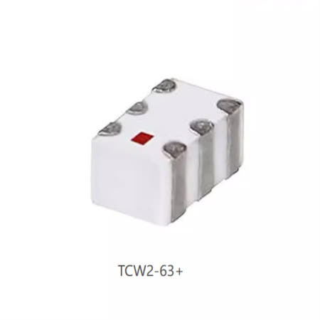 TCW2-63+ 주파수 범위 4.9GHz~5.875GHz 차이 4 ° 리턴 손실(최소값) 12.76dB