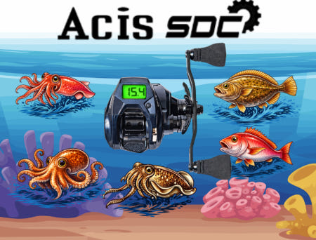 바낙스 아키스 SDC 105B 우핸들 수심측정 선상베이트릴