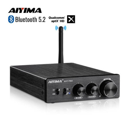 AIYIMA-TPA3255 블루투스 파워 앰프 A07 PRO 오디오 2.0 스테레오 스피커 HiFi Amplificador Amp 300Wx2
