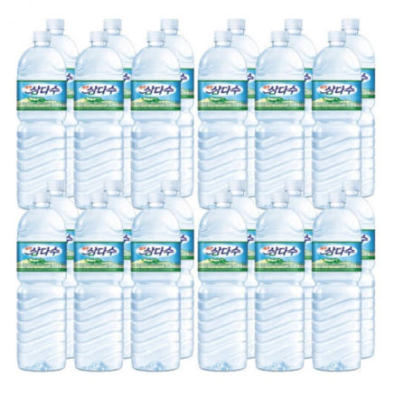 제주 삼다수 그린 생수 2L x 24개 안전한 물 라벨프리 에코 유/무라벨 랜덤 발송