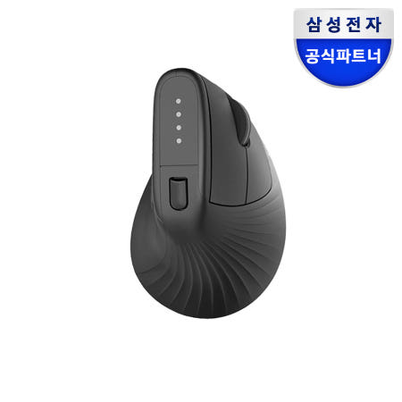 삼성전자 무선 버티컬마우스 SM-M1300Q 멀티페어링 블루투스 인체공학 블랙