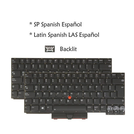 Lenovo Thinkpad E14 Gen 4 20T6 LA/스페인어 백라이트 키보드