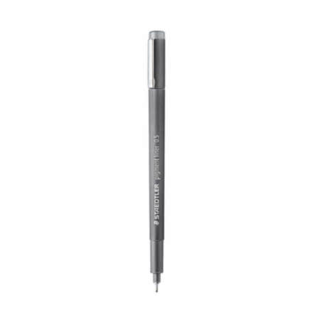 스테들러 피그먼트 라이너펜 파스텔 회색 0.5mm 1P 일러스트작업용팬 컬러펜