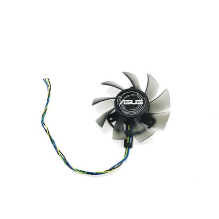 아수스 AREZ PH RX550 2G 비디오 카드 선풍기 75mm 4 핀 T128015BU DC12V 0.50AMP 신제품