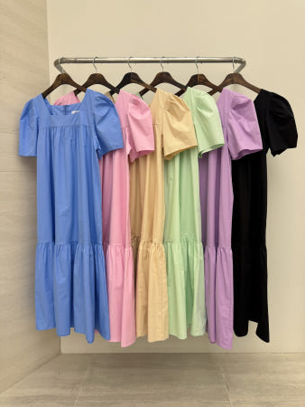 제이릿지 프릴롱원피스(6color)