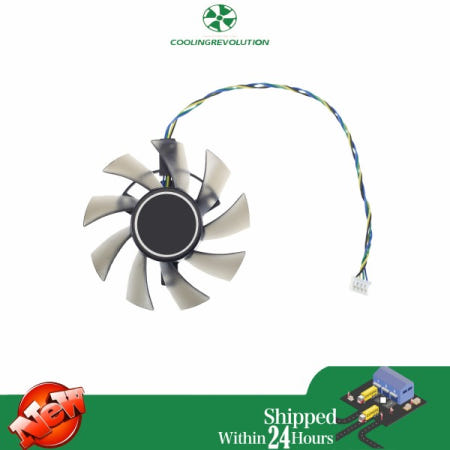 아수스 AREZ PH RX550 용 그래픽 카드 팬 2G 비디오 4 T128015BU DC12V 0.50AMP