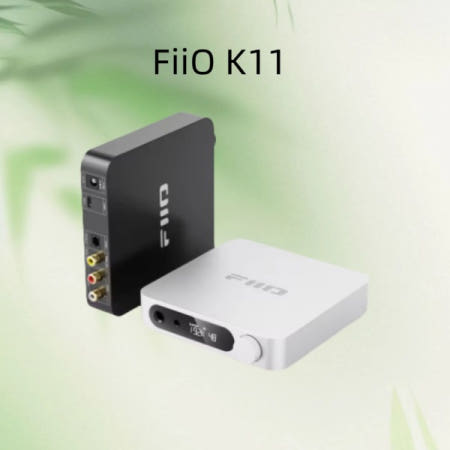 FiiO K11 밸런스드 디코더 헤드폰 앰프 USB DAC AMP 고해상도 오디오 1400mW 전력 384kHz/24Bit DSD256 4.4MM RCA