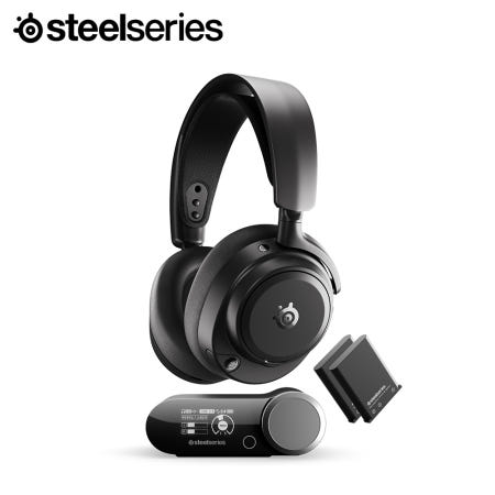 스틸시리즈 Arctis Nova Pro Omni 무선 게이밍 헤드셋 7.1채널 360도, 블랙