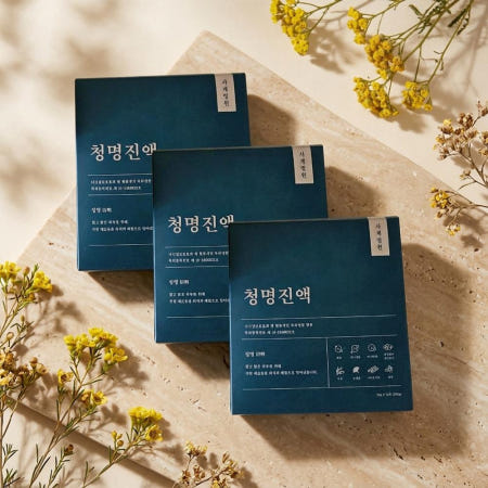 사계명원 청명진액 우르솔릭산 사포닌 타닌 청명진액 15포, 3개