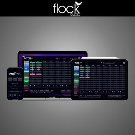 Flock Audio PATCH APP DX 디지털 오디오 패치베이 전용 소프트웨어